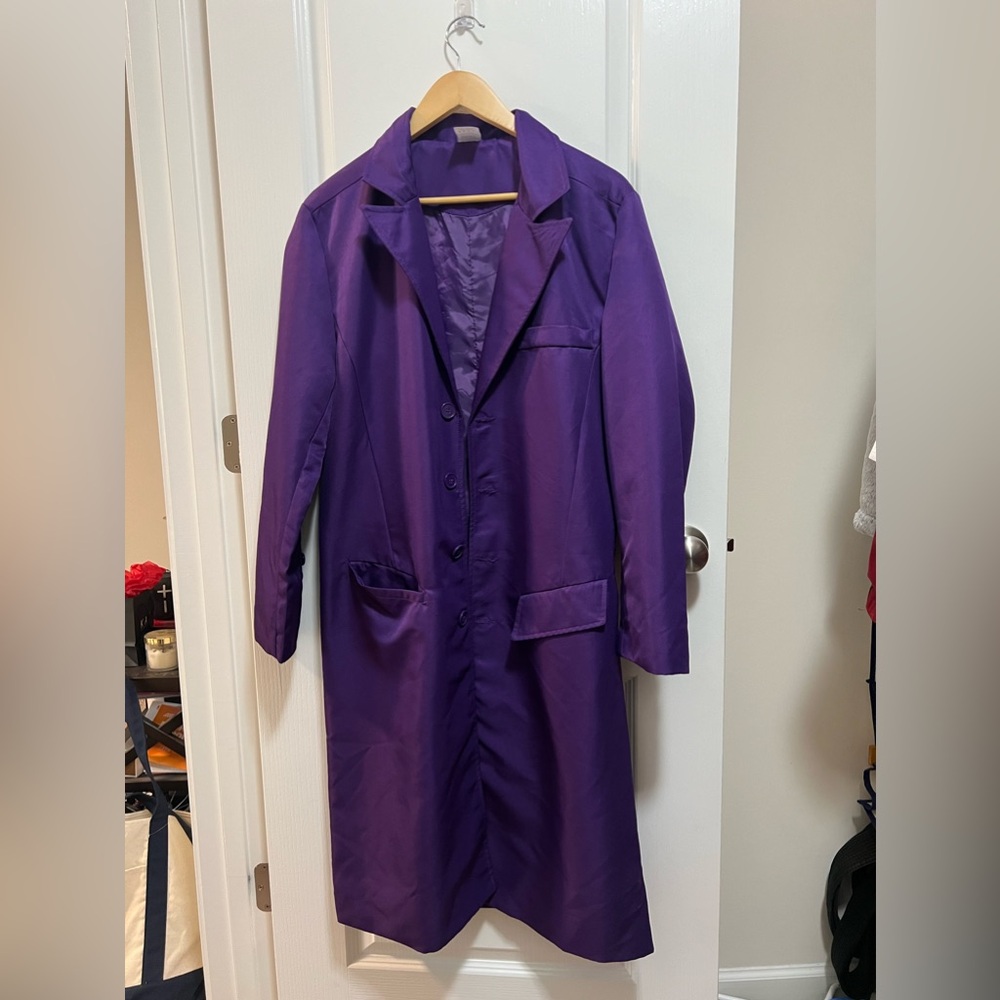Adult Purple Jacket Size Small